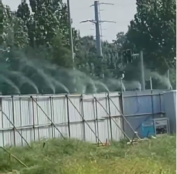 圍擋噴淋
